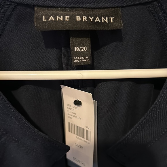 Lane Bryant Coat Twill Utility Duster - Picture 6 of 8